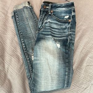 Buckle Black Fit No.35 Ankle Skinny Stretch Jean